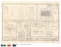 藏品(北側立面,車道剖面1/30.表面處理1/6,落水頭作法(裝於梁上方),牆邊.路邊水溝1/30.陰井1/20,陽台.冷氣口詳圖)的圖片
