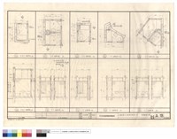 藏品(A~J浴廁平面,A~J浴廁剖面)的圖片