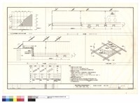藏品(TYPE C流明礦纖天花板平面示意圖,A-A詳剖圖,B-B詳剖圖,安裝示意圖)的圖片