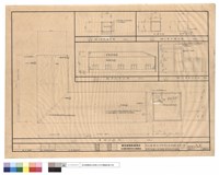 藏品(屋頂平面圖,水塔平面圖,廠房.辦公室立面圖)的圖片