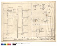 藏品(女宿舍墻剖面,屋頂出口詳圗)的圖片