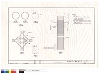 藏品(基樁配筋圖,樁箍筋詳圗,樁帽配筋圖,剖面A-A,基樁詳圗)的圖片