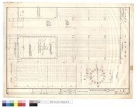 藏品(水塔平面圖.水塔立面圖.剖面圖)的圖片