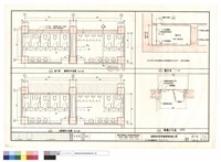 藏品(文康中心地下壹層廁所平面,壹層廁所平面圖)的圖片