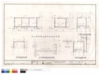 藏品(水箱.地下壹層電梯底版及屋頂管道剖面配筋圖)的圖片