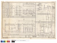藏品(廁所及更衣室平面圖,剖面圖,置衣櫃詳圖,木門立面圖)的圖片