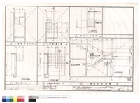 藏品(甲樓梯壹.貳層平面,丁樓梯平面.剖面詳圗)的圖片