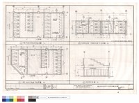 藏品(甲.乙廁所.更衣室.淋浴室平面詳圗.丙.丁廁所.更衣室平面詳圖.甲廁所剖面圖)的圖片