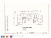 藏品(甲棟65坪及45坪雙併連棟五~九層結構平面圖)的圖片