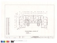 藏品(甲棟65坪及45坪雙併連棟十~十二層結構平面圖)的圖片