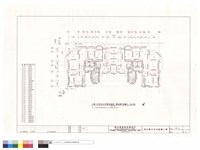 藏品(乙棟55坪及45坪雙併連棟一層結構平面圖)的圖片