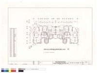 藏品(丙棟48坪及45坪雙併連棟十四層結構平面圖)的圖片