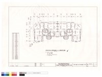 藏品(丁棟48坪及45坪雙併連棟十~十二層結構平面圖)的圖片
