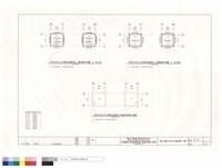 藏品(丁棟48坪及45坪雙併連棟突出二.三層.突出物屋頂結構平面圖)的圖片