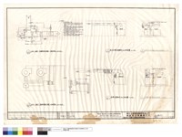藏品(自動控制示意圖及空調機房風管剖面圖)的圖片