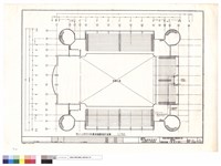 藏品(觀眾席平面圖(電氣工程))的圖片