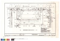 藏品(面臨濟南路地面層庭園.道路及排水系統平面圖)的圖片