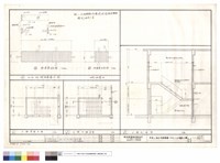 藏品(乙梯剖面圖.乙梯壹樓.貮樓平面.W2.W5加做防盜窗大樣)的圖片