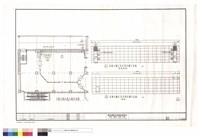 藏品(台開大樓底層大廳平面圖.底層大廳正面花岡石牆立面圖)的圖片