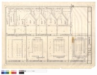 藏品(水塔標準剖面圖.屋頂層標準樓梯剖面圖.貳至伍層標準樓梯剖面圖.丙樓梯壹樓剖面圖.乙地下室樓梯平面圖.丙.丁貳至伍層標準樓梯平面圖.甲.乙.戊貳至伍層標準樓梯平面圖.屋頂層標準樓梯平面圖)的圖片