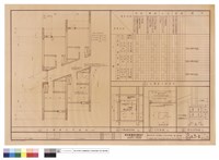 藏品(乙棟單元平面.浴廁剖面.粉飾表.陰井.天花詳圖)的圖片