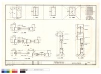藏品(不鏽鋼門.戶外大門鐵閘門.A-A.C-C.E-E橫剖面.D-D.B-B縱剖面)的圖片