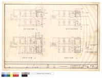 藏品(男工宿舍給水.污水.排水平面圖)的圖片