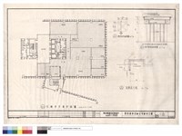 藏品(B棟吊平頂平面圖.窗簾盒大樣.寫字枱平.剖面詳圖)的圖片