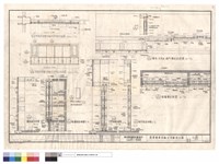 藏品(會議室矮櫃及活動式非黑板平面圖.立面圖.牆板縱剖詳圖.矮櫃縱剖詳圖.牆板.非黑板.暗門橫剖面詳圖.非黑板縱剖詳圖.暗門縱剖詳圖.矮櫃橫剖詳圖)的圖片