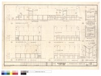 藏品(大廳.營業櫃檯正立面及背立面.大廳右邊.左邊營業櫃檯正立面.背立面.柱裝飾平面大樣詳圖.柱裝飾立面示意圖)的圖片