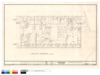 藏品((A棟)四樓－配管配電平面圖)的圖片