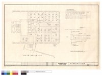 藏品((B棟)三樓－風管平面圖.小型冷氣機接管表.吊掛式小型冷風機接管詳細圖N.S.)的圖片