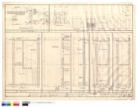 藏品(剖面明細.固定百頁窗詳圖.門立面圖)的圖片