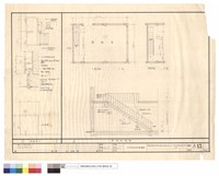 藏品(鐵推拉門.鐵樓梯詳圖)的圖片