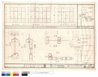 藏品(鋁門窗立面.鋁百葉窗大樣.吸音板天花剖面)的圖片