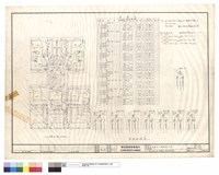 藏品(二.四.六層配電平面.負載表.單線結線圖)的圖片
