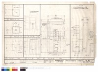 藏品(底層.貳層.屋頂平面圖.側立面圖.正立面.剖面圖)的圖片