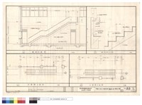 藏品(甲.乙樓梯平面圖.樓梯剖面圖.踏步及扶手大樣)的圖片