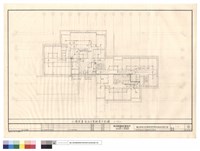 藏品(A棟壹層消防火警配置平面圖)的圖片