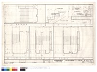 藏品(地下室樓梯平面.樓梯壹樓.貳樓平面.樓梯參樓平面圖.踏步.扶手大樣)的圖片