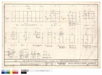 藏品(鋁.木.鐵(防火門)門窗立面及木門大樣)的圖片