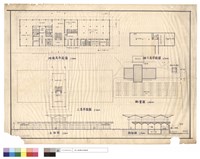 藏品(剖面圖、立面圖、配置圖、地面層,二層,地下層平面圖)的圖片