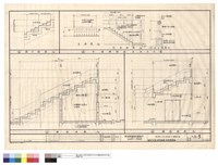 藏品(牆剖面圖、踏步詳圖、甲樓梯詳圖)的圖片