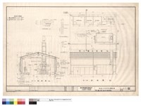 藏品(焚化爐平面,立面,剖面詳圖)的圖片