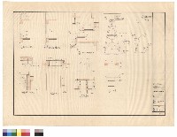 藏品(乙部局部牆剖面,鐵爬梯、水箱人孔、通風口、水溝蓋DETAIL)的圖片