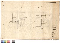 藏品(六層弱電設備配線平面圖、陸層夾層弱電設備配線平面圖)的圖片