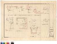 藏品(1F客廳窗簾箱、小樑大樣、1F客㕔平頂收頭、2F臥室窗簾箱、1F客廳沙發靠座、客廳沙發靠座、2F浴室剖面、3F浴室剖面、陰井詳圖及剖面)的圖片