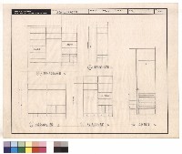 藏品(臥室3衣櫥內立面圖、書房衣櫥內立面圖、主臥室衣櫥內立面圖、臥室2衣櫥內立面圖、衣櫥剖面圖)的圖片