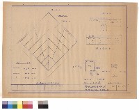 藏品(棒球場排水工程平面圖、集水井平面圖、剖面參考圖)的圖片