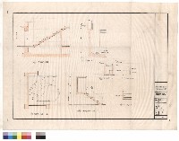 藏品(D樓梯平面圖、剖面圖、展開圖)的圖片